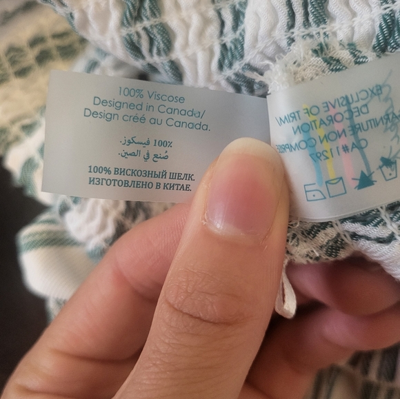 High rise light pants (cover-up) /  Pantalon léger taille haute (cache-maillot) - Picture 6 of 9